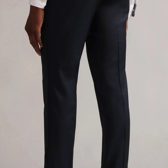 Ted Baker Josh Navy Shawl Collar Tuxedo 42R Made in CANADA - Picture 5 of 7